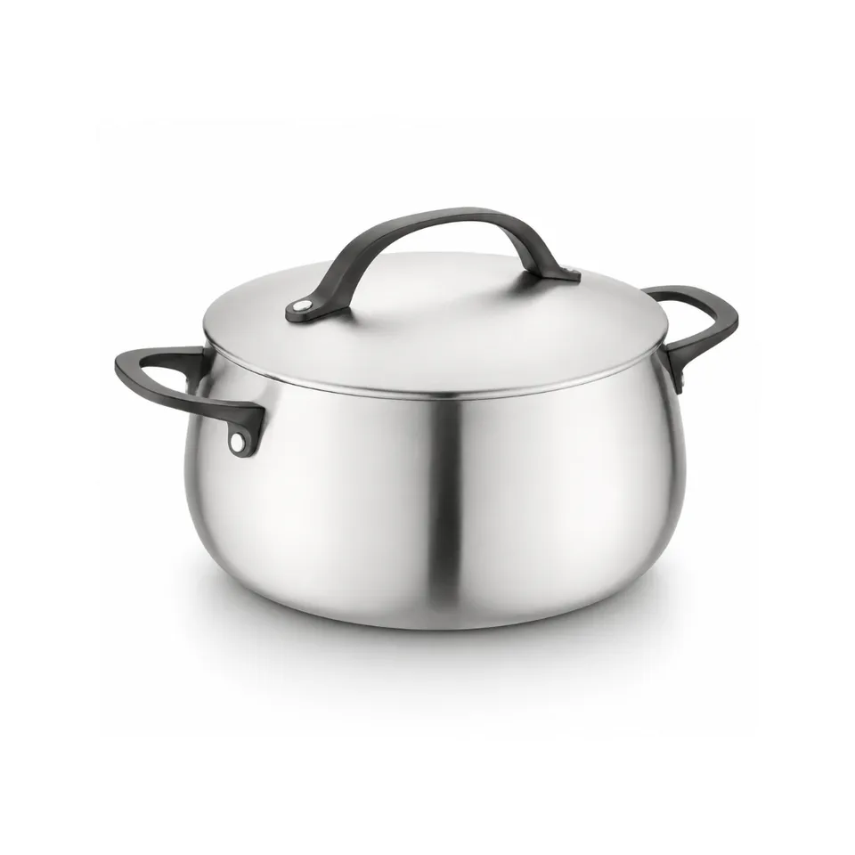 Berghoff Belly Casserole 20 cm inox induction 3 plis