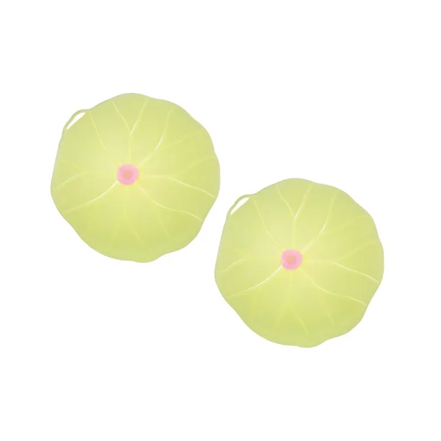 Charles Viancin Drink Covers Lilypad couvre-verre silicone lot de 2