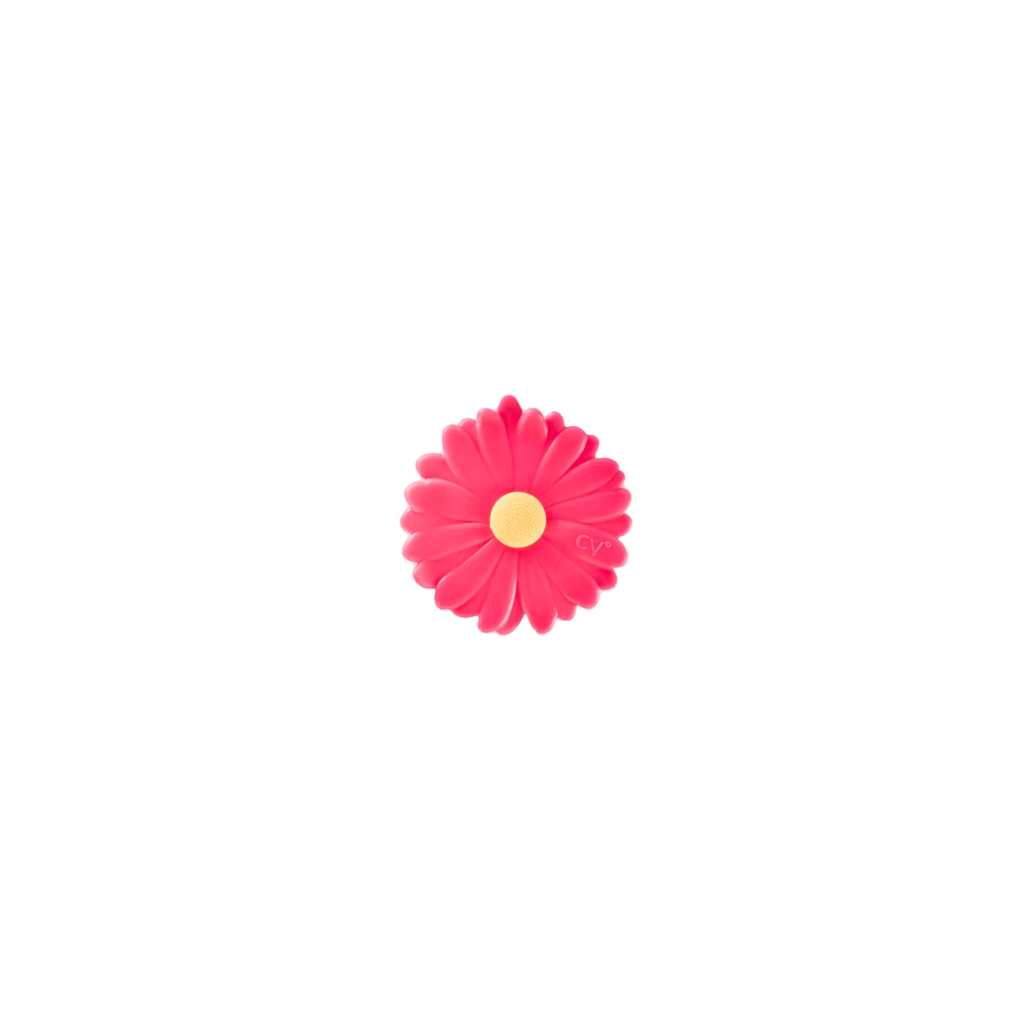 Charles Viancin Daisy bouchon vin silicone rose
