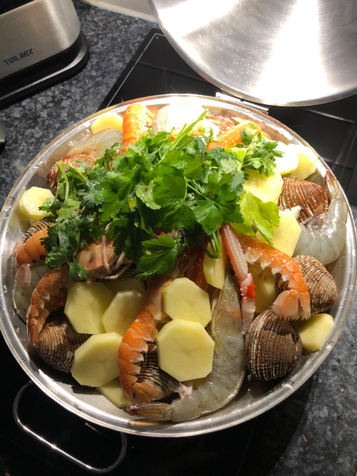 Artame Nordico cataplana inox 30 cm induction couvercle