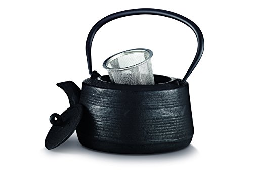 Beka 16409344 théière fonte noire 0,6 L avec tamis