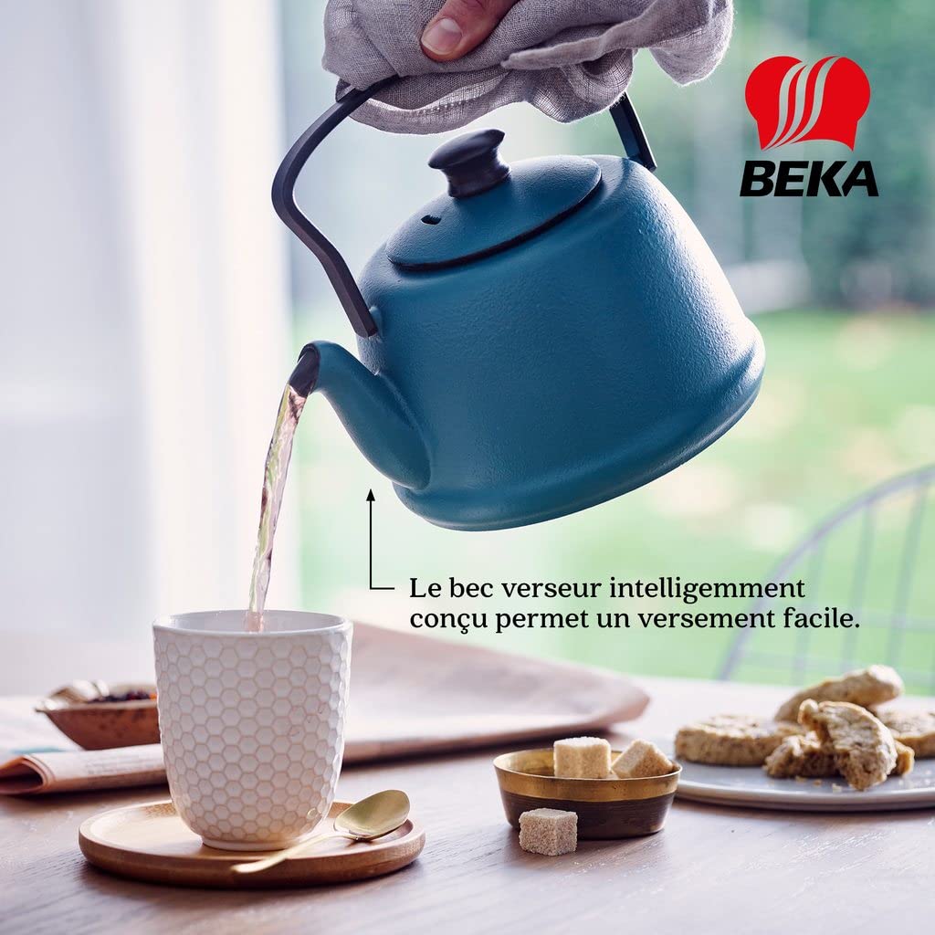 Beka Junna Océan Théière Fonte 1 L Tamis