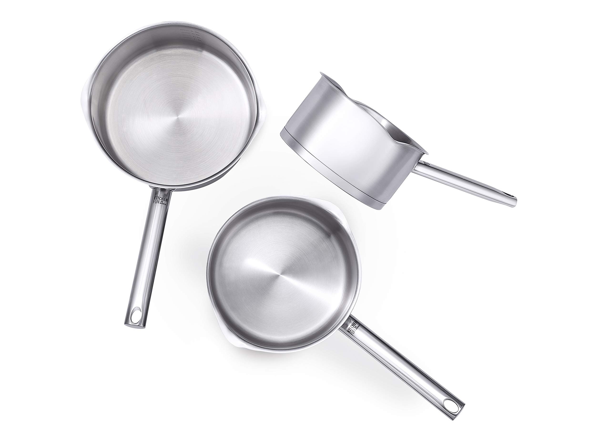 Beka Kitchen Fun 13816144 casserole inox 14 cm bec verseur