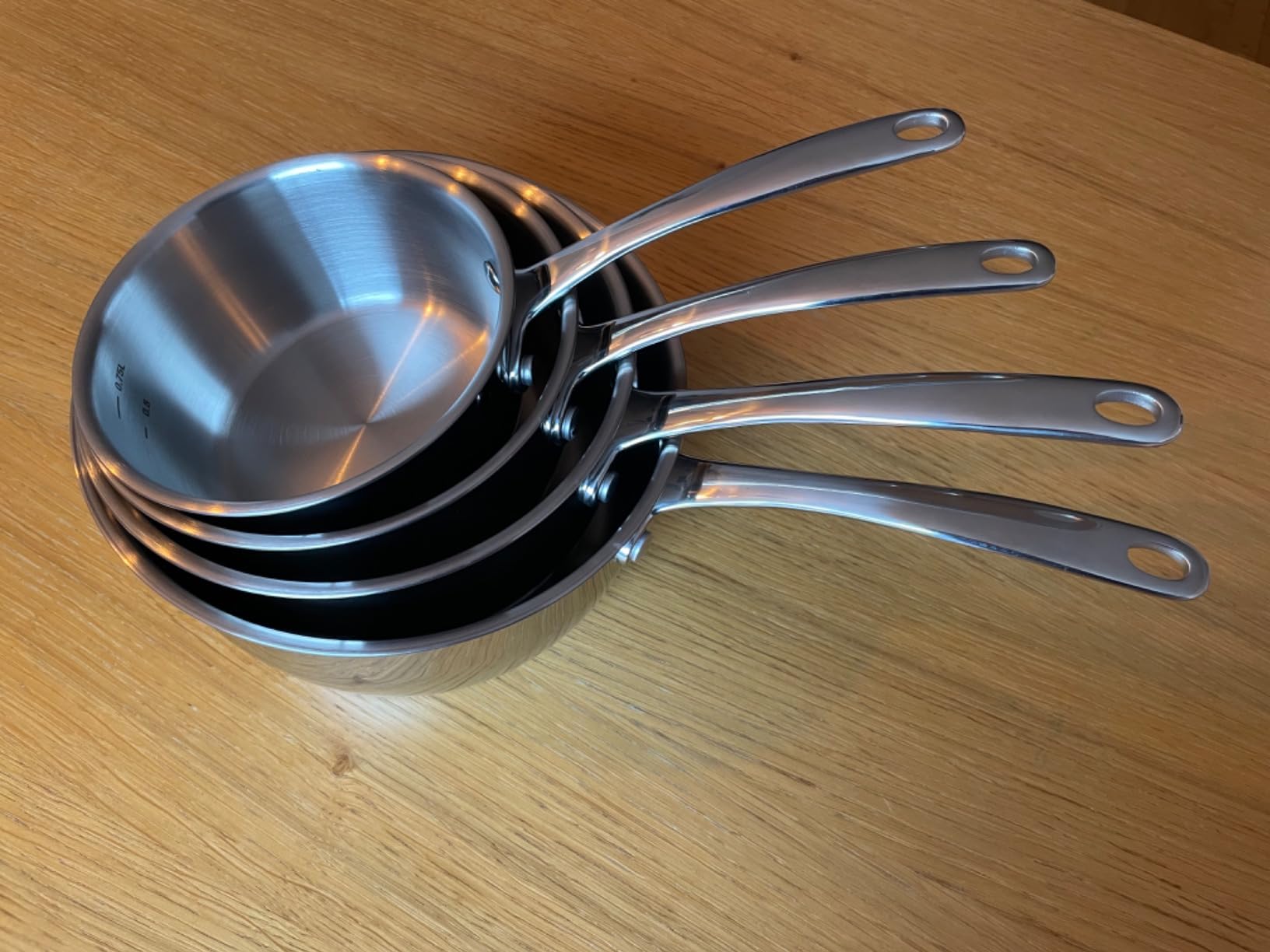 Beka Belvia Batterie 3 Casseroles Inox 16/18/20 cm