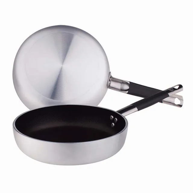 Agnelli Alluminio antiaderente 5mm poêle droite antiadhésive gaz