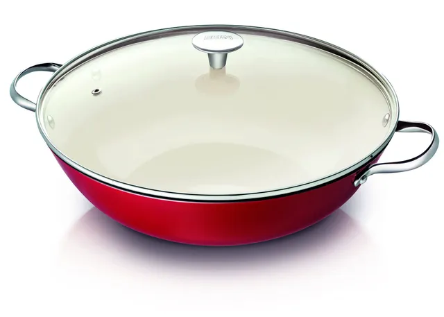 Beka Arome Wok Fonte Rouge 38 cm Induction