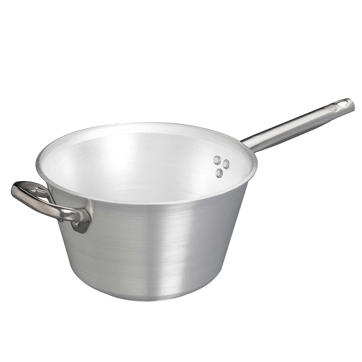 Agnelli Alluminio 5mm paiolo induction 1 manche alu