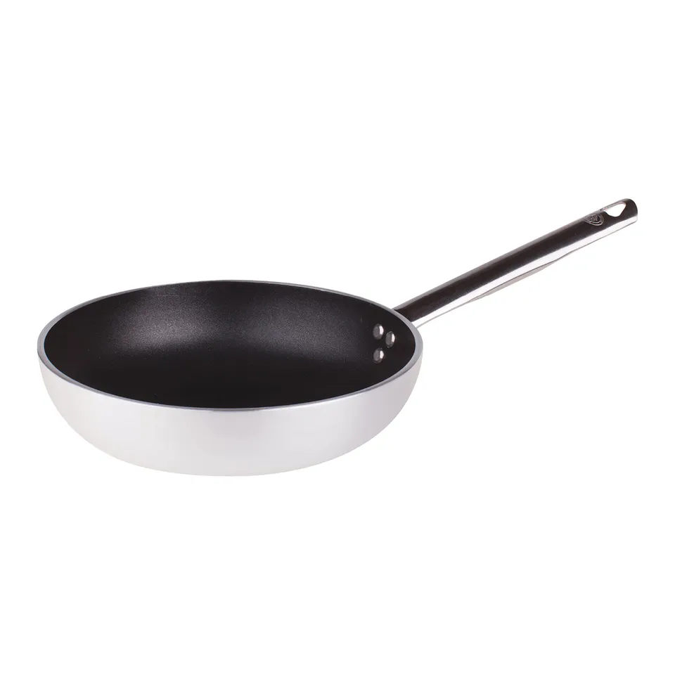 Agnelli Alluminio antiaderente 5mm poêle haute manche inox