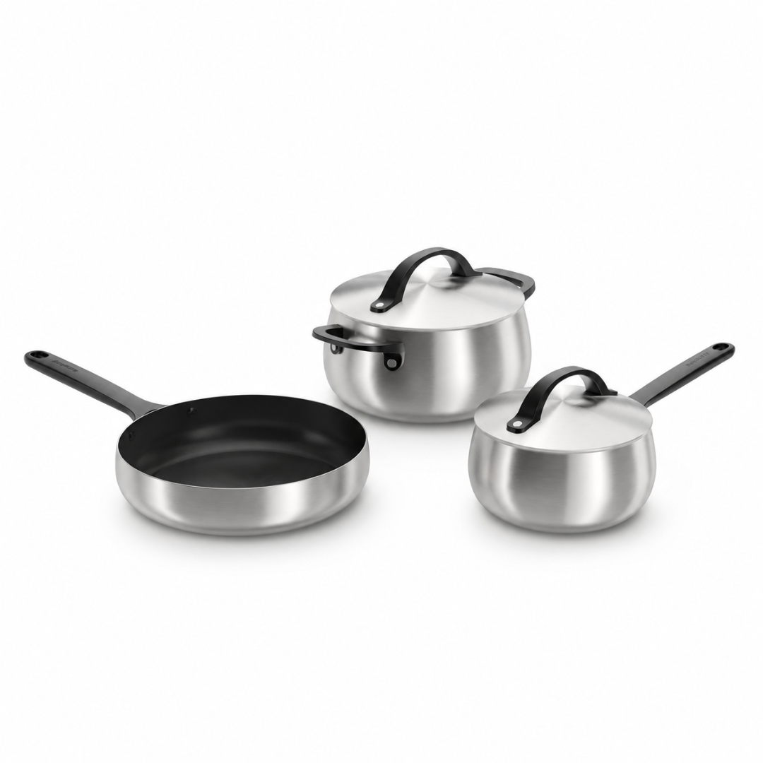 Berghoff Belly set 5 pièces antiadhésif compact