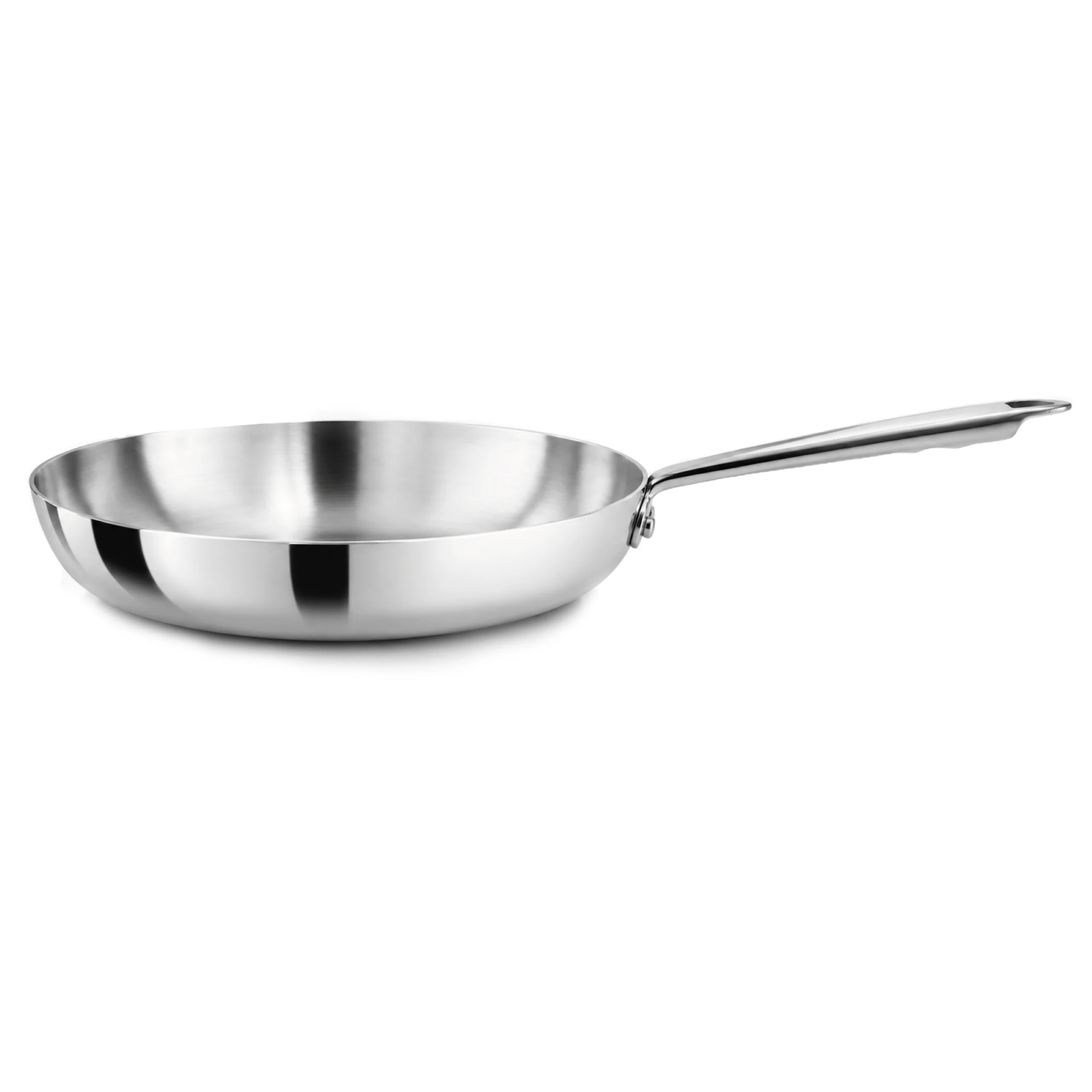 Agnelli Aluinox 3ply poêle inox induction 1 manche