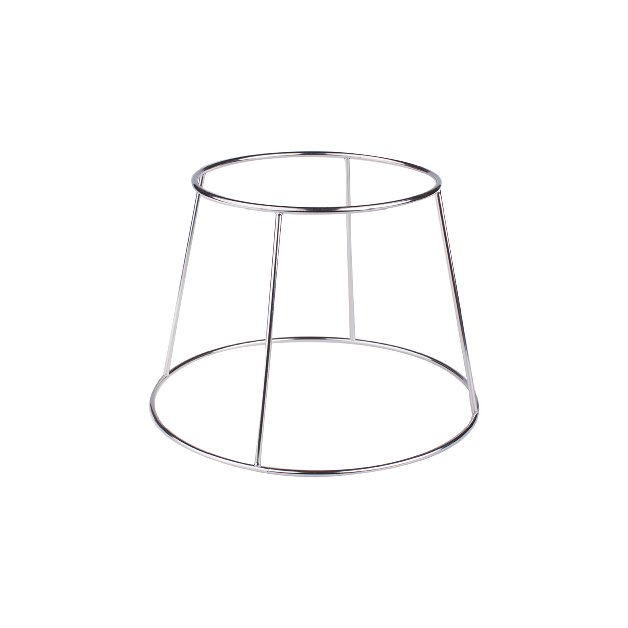 Agnelli Service support acier chromé table