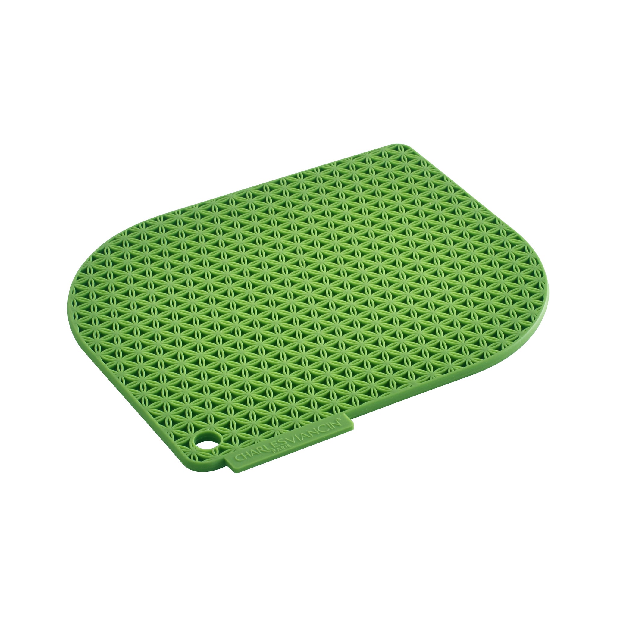 Charles Viancin Honeycomb manique silicone vert bambou