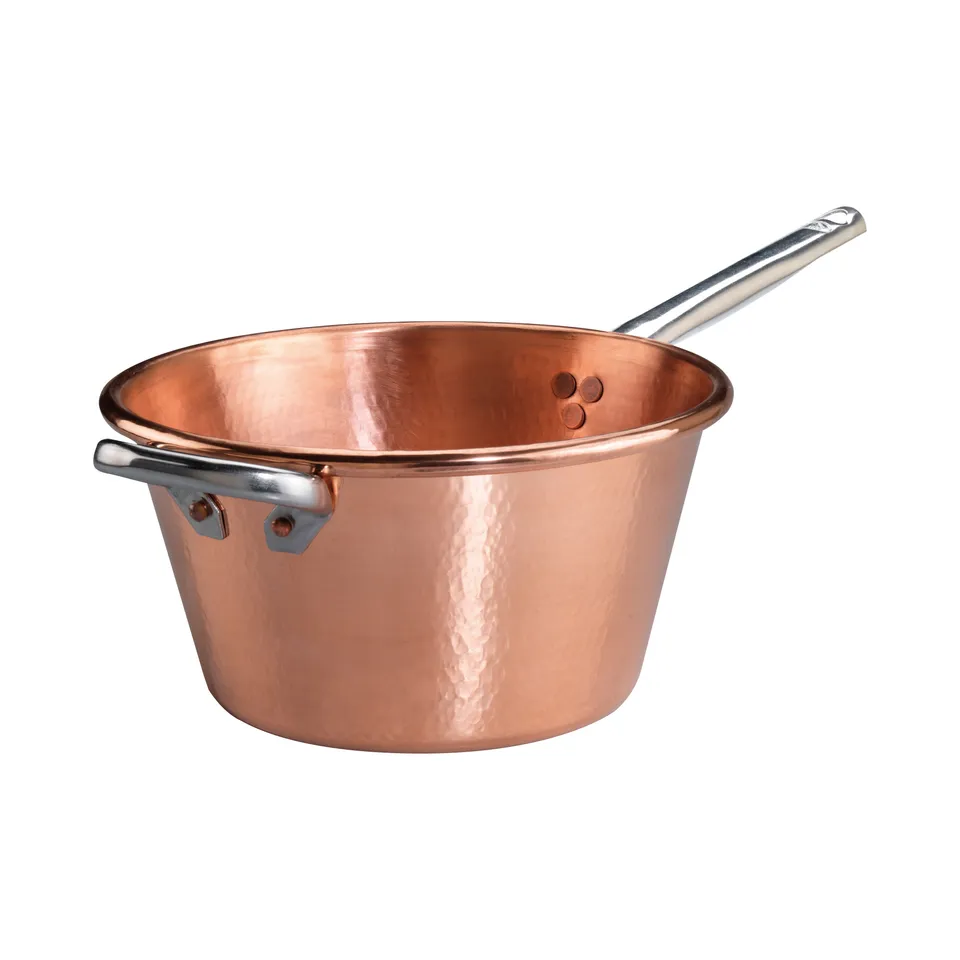 Agnelli Rame Induzione bassine cuivre 1,2 mm sans étamage