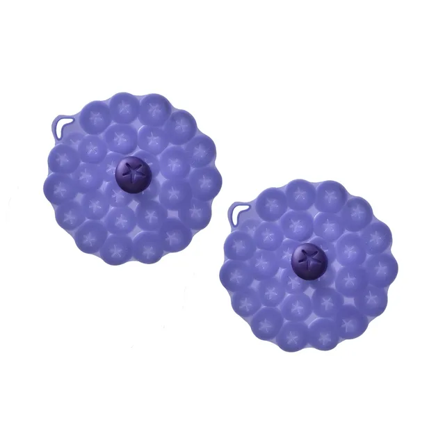 Charles Viancin Drink Covers couvre-verre myrtille lot de 2