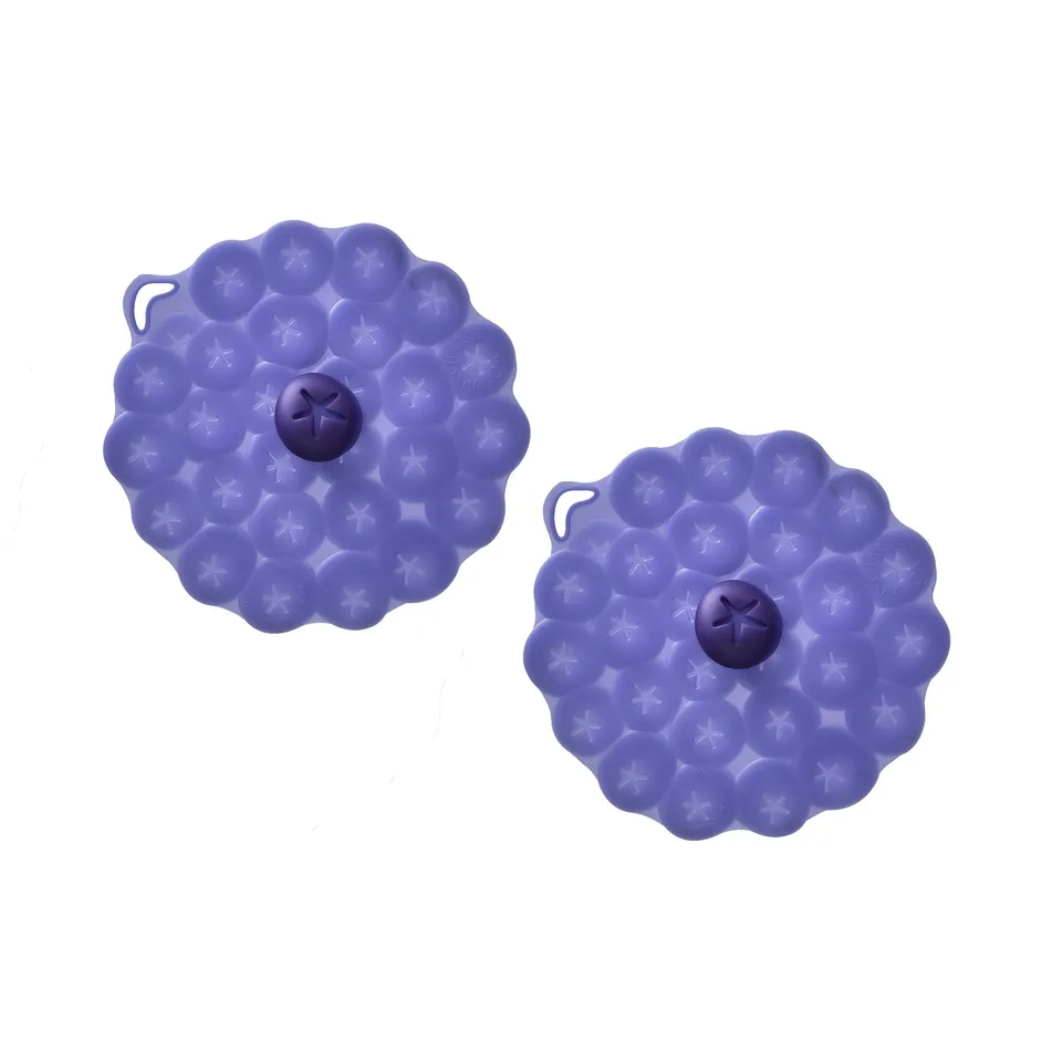Charles Viancin Drink Covers couvre-verre myrtille lot de 2