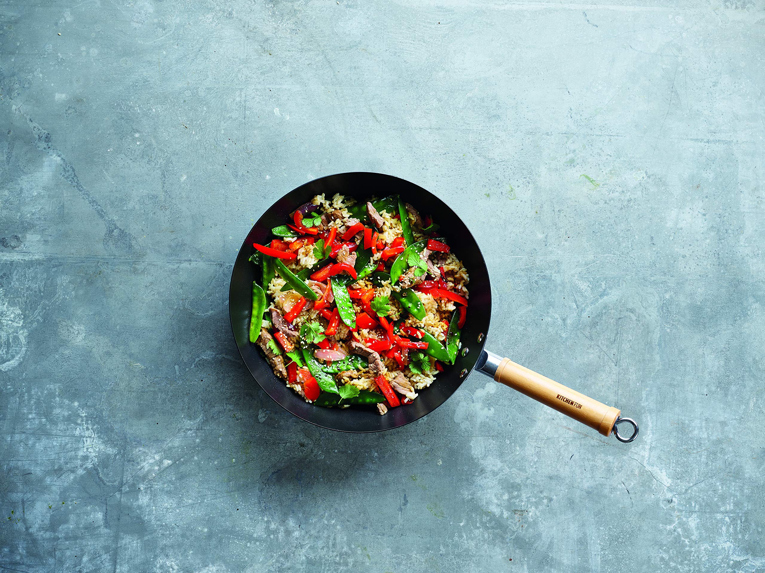 Beka Maestro 13870284 wok tôle acier 28 cm induction