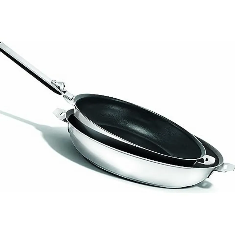 Beka Kitchen Fun Lot 2 poêles inox 24/28 cm