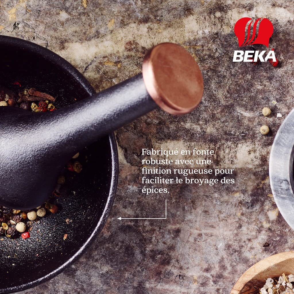 Beka Nori Mortier Pilon Fonte Épices
