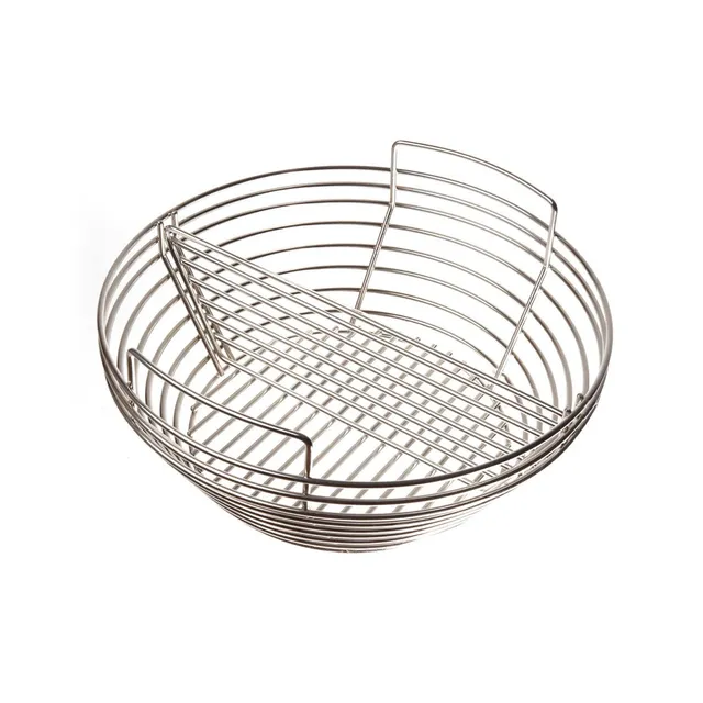 Agnelli BBPRO panier à charbon acier pour BBQ Kamado