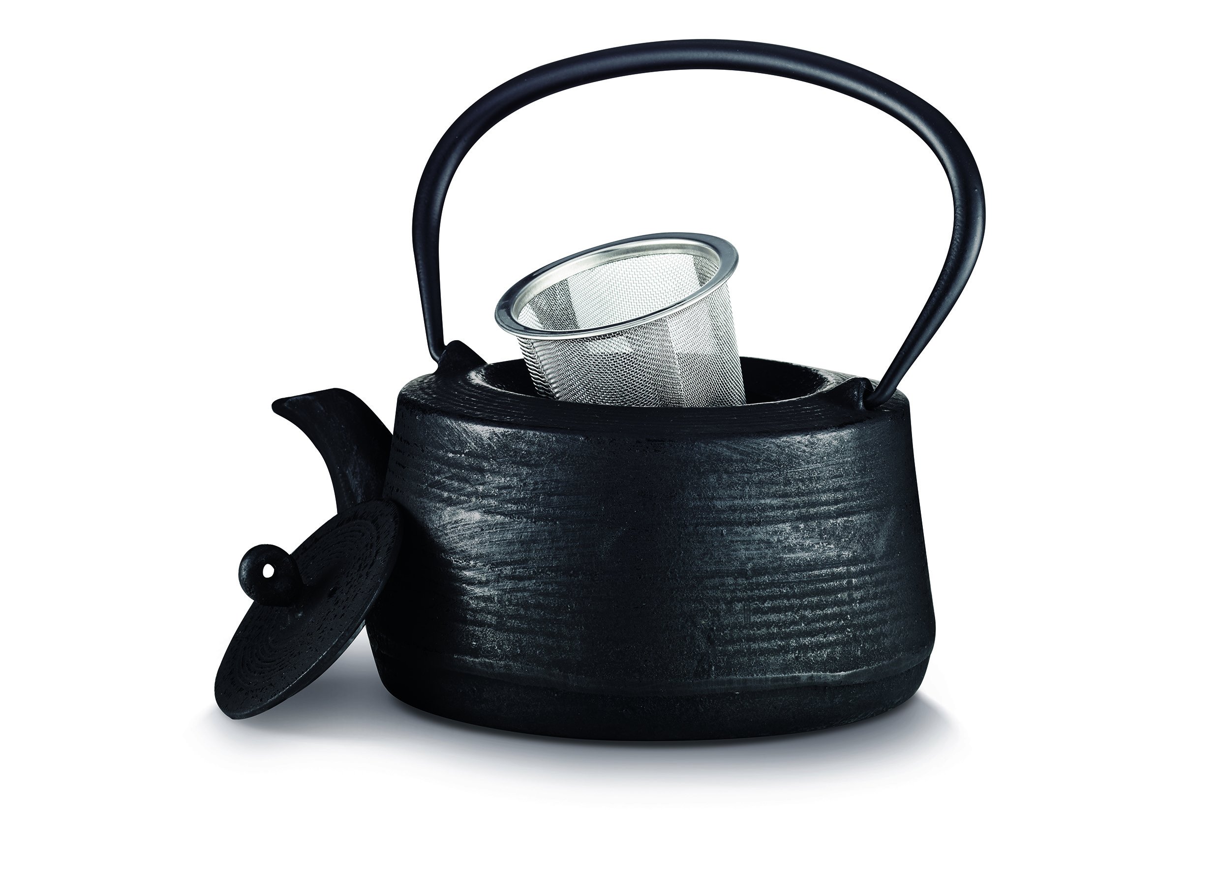 Beka 16409344 théière fonte noire 0,6 L avec tamis