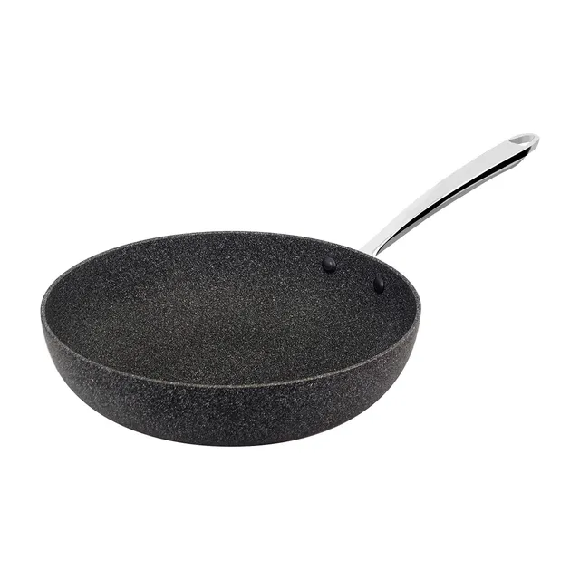 Agnelli Shark Skin poêle évasée alu 3 mm gaz 1907 1 manche