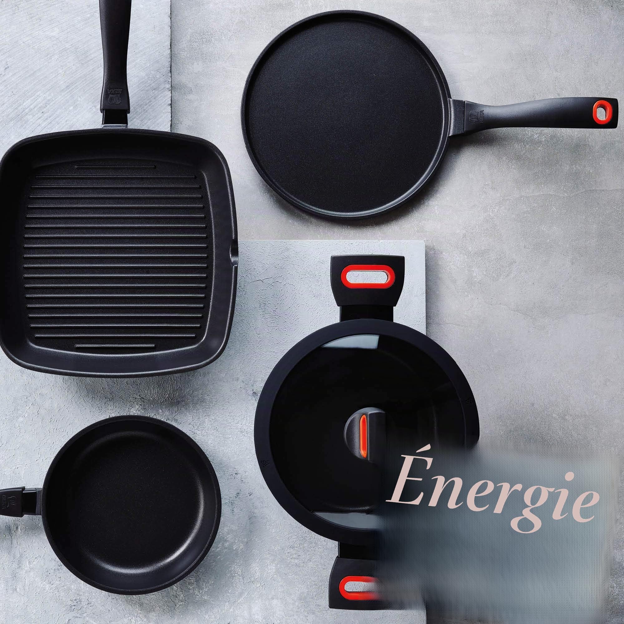 Beka Energy crêpière fonte alu 25 cm noire