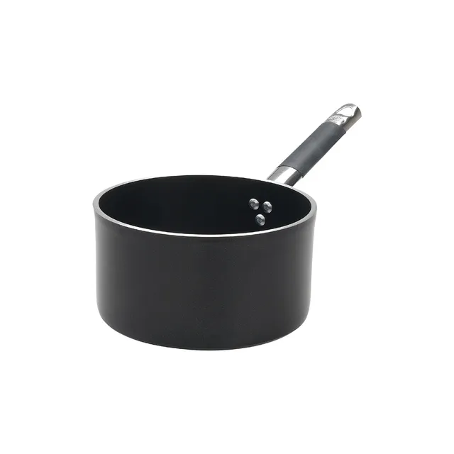 Agnelli Al-Black 5mm casserole haute aluminium 1 manche
