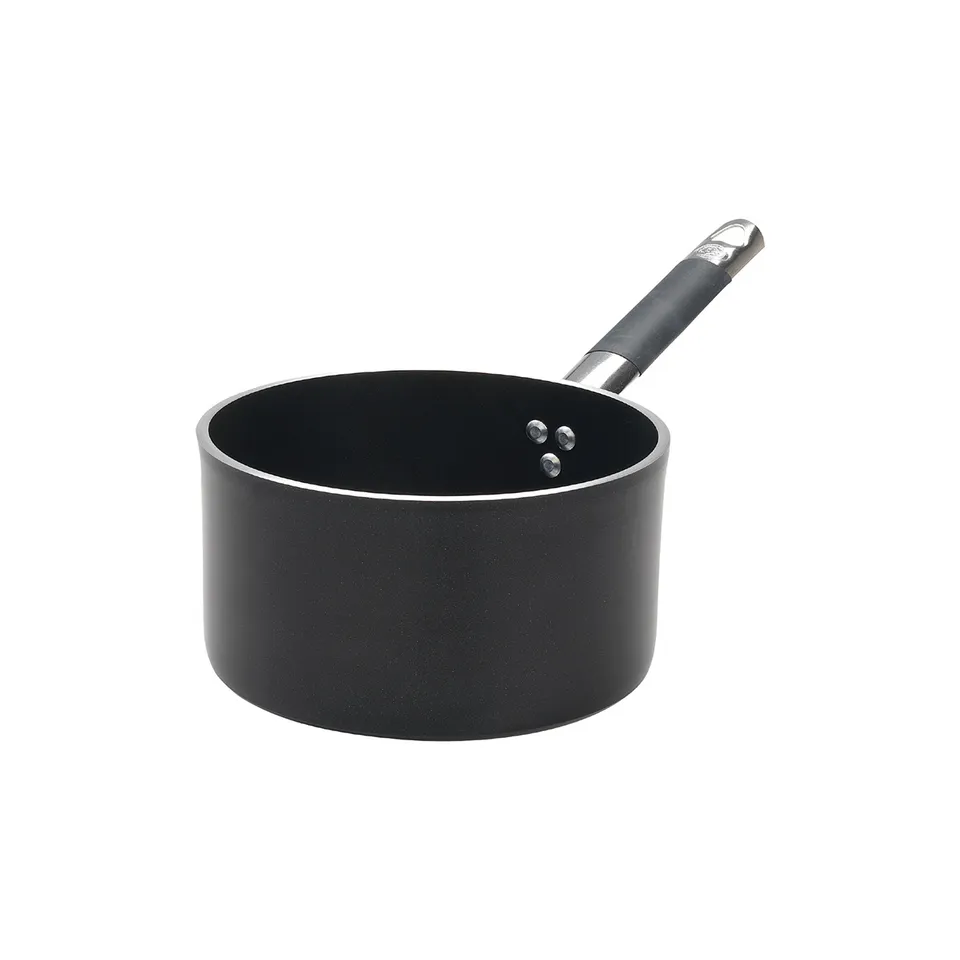 Agnelli Al-Black 5mm casserole haute aluminium 1 manche