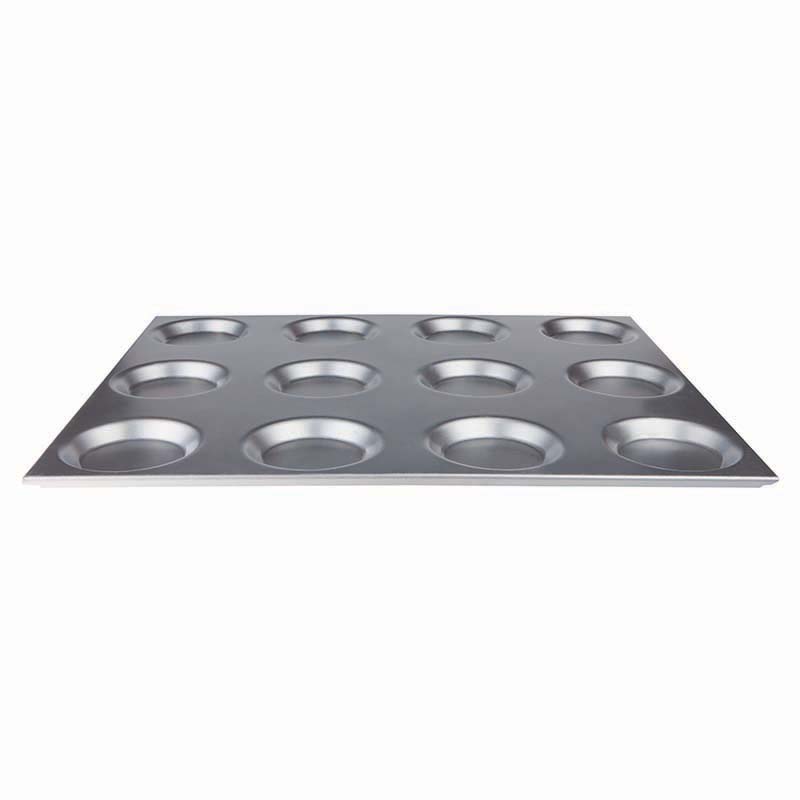 Agnelli Gastronorm 2/1 plaque 12 empreintes four pro