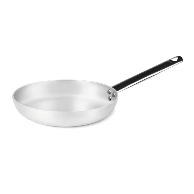Agnelli Alluminio 3mm poêle évasée 1 manche gaz