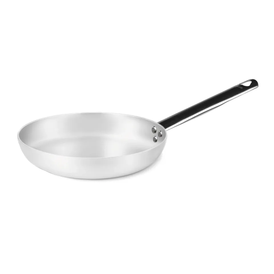 Agnelli Alluminio 3mm poêle évasée 1 manche gaz