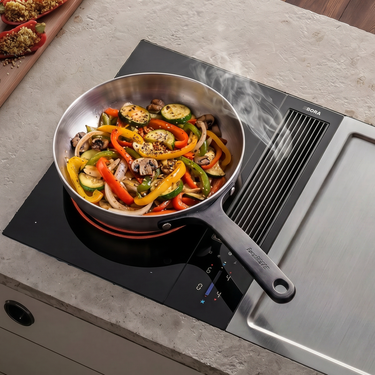 Berghoff Belly Duo Poêles 20+24 cm inox induction
