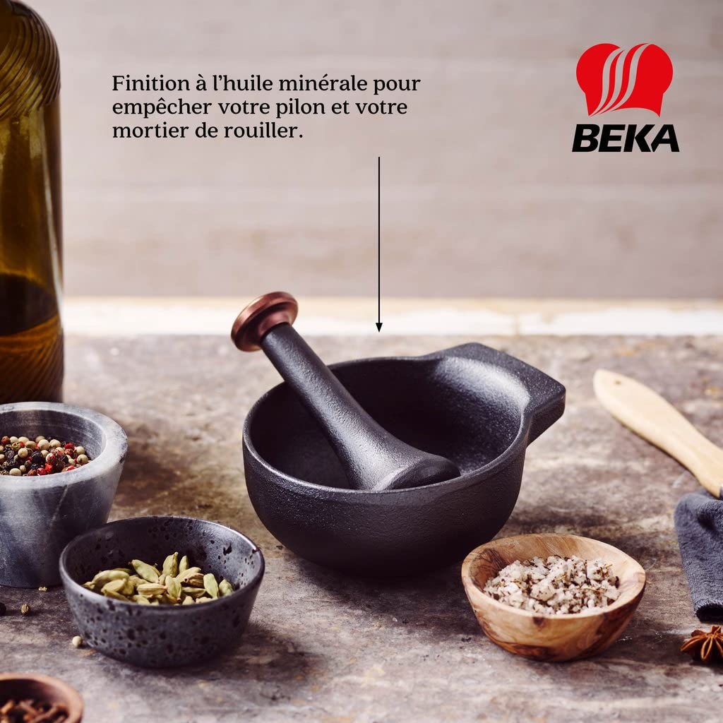 Beka Nori Mortier Pilon Fonte Épices