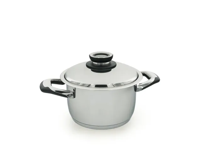 Ecovitam faitout inox 18/10 20 cm 3,8 L thermomètre
