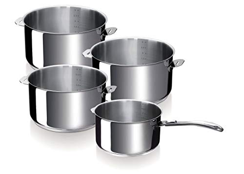 Beka Evolution 12326974 Batterie 3 casseroles inox induction