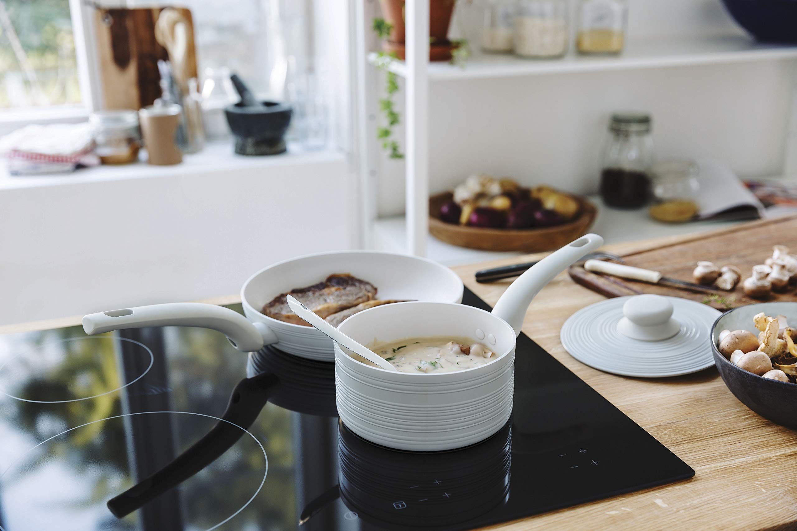 Beka Argilo 13786974 batterie casseroles alu beige