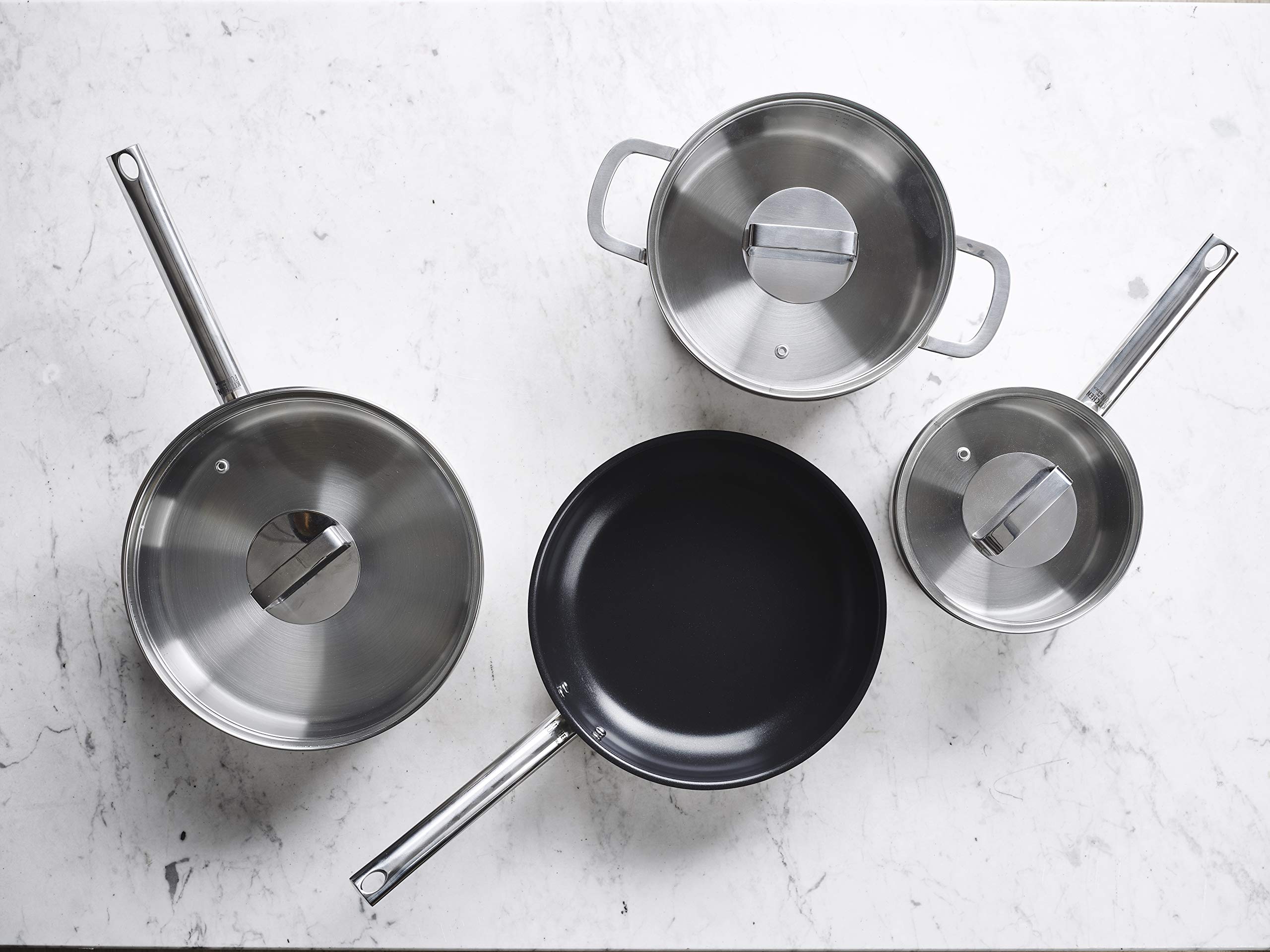 Beka Kitchen Fun poêle inox 28 cm Gris revêtue