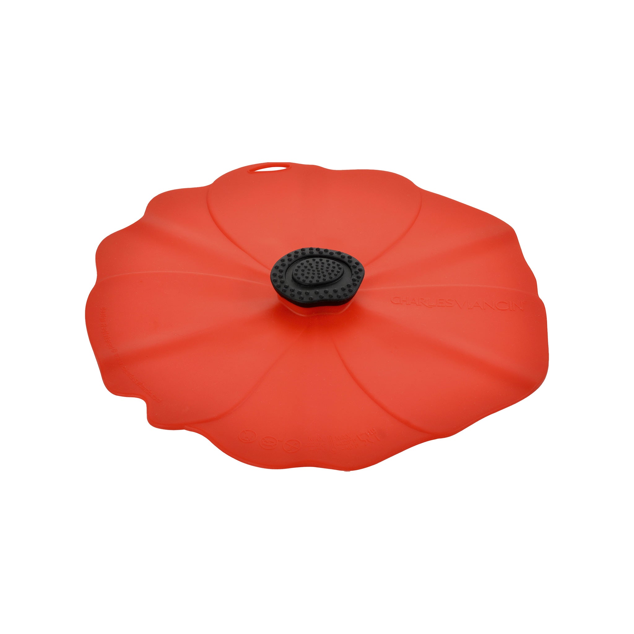 Charles Viancin Poppy couvercle silicone 23 cm coquelicot