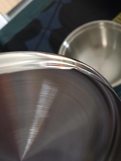 Artame bain-marie casserole inox 16 cm avec couvercle