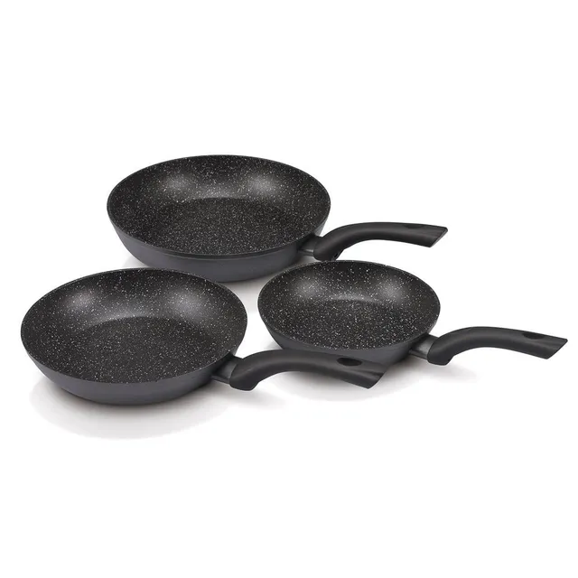 Beka Kitchen Roc 12903764 lot 3 poêles 20/24/28 cm induction