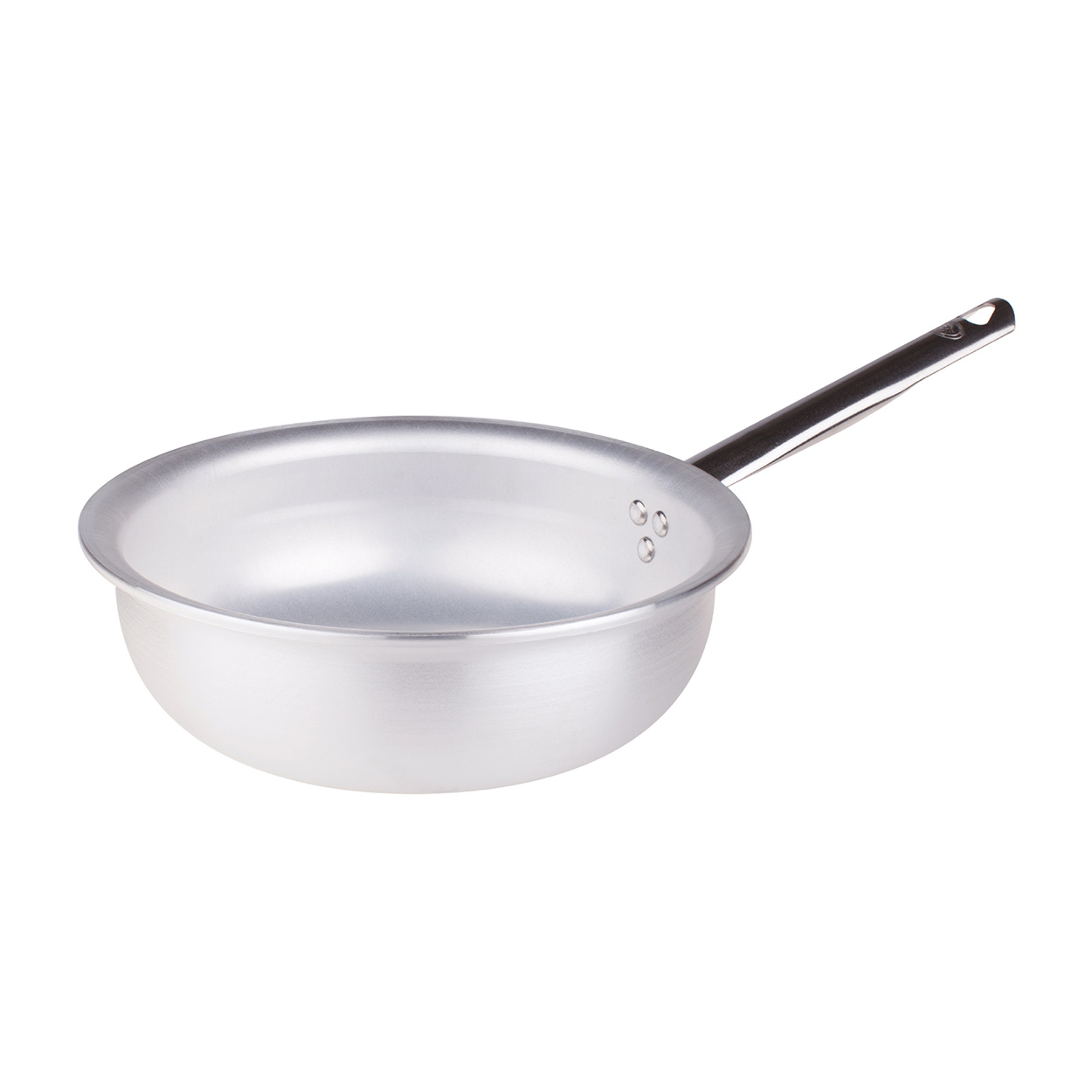 Agnelli Alluminio 5 mm poêle à sauter 1 manche gaz
