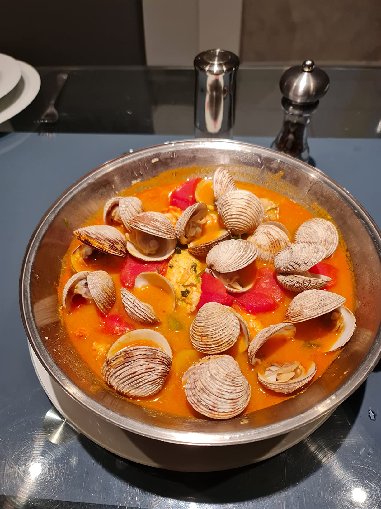 Artame Nordico cataplana inox 30 cm induction couvercle