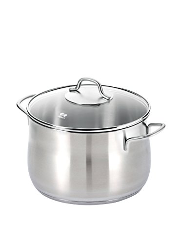 Beka Royal faitout traiteur 24 cm 7 L inox couvercle verre