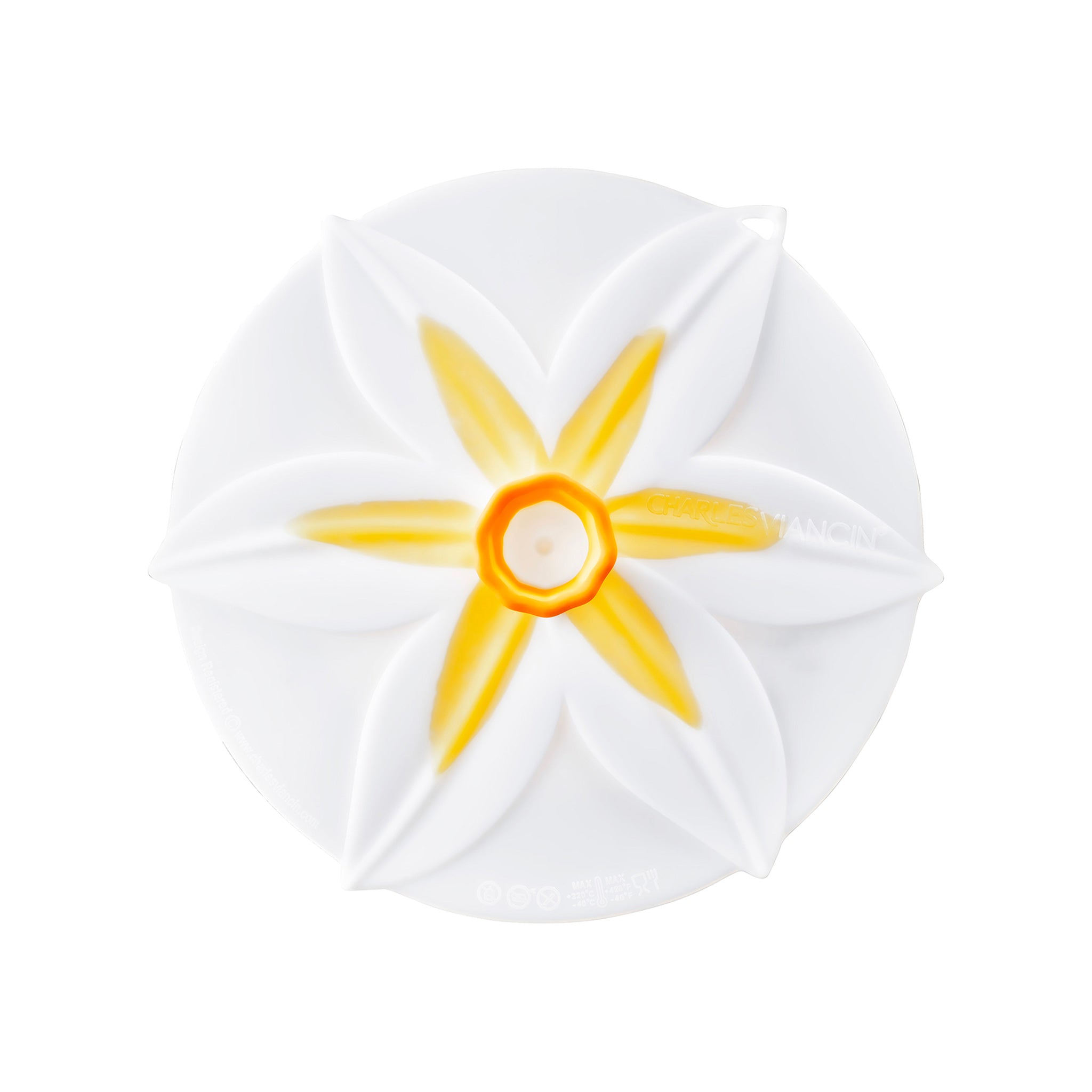 Charles Viancin Daffodil couvercle silicone 23 cm jaune