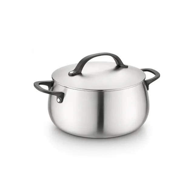 Berghoff Belly Casserole 18 cm inox sans revêtement