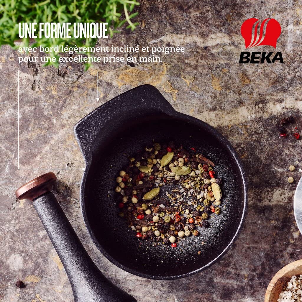 Beka Nori Mortier Pilon Fonte Épices