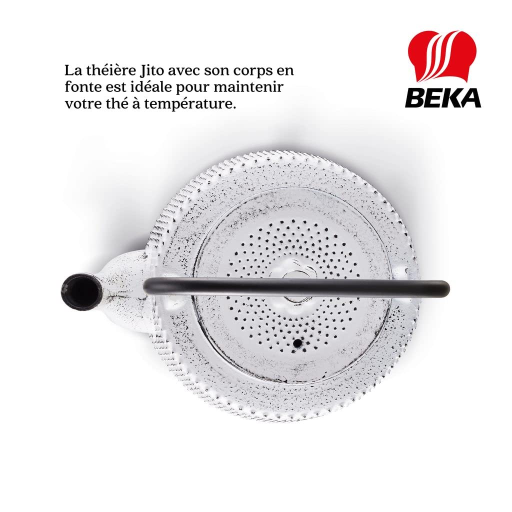 Beka Jito Théière Fonte 0,8 L avec Infuseur Inox