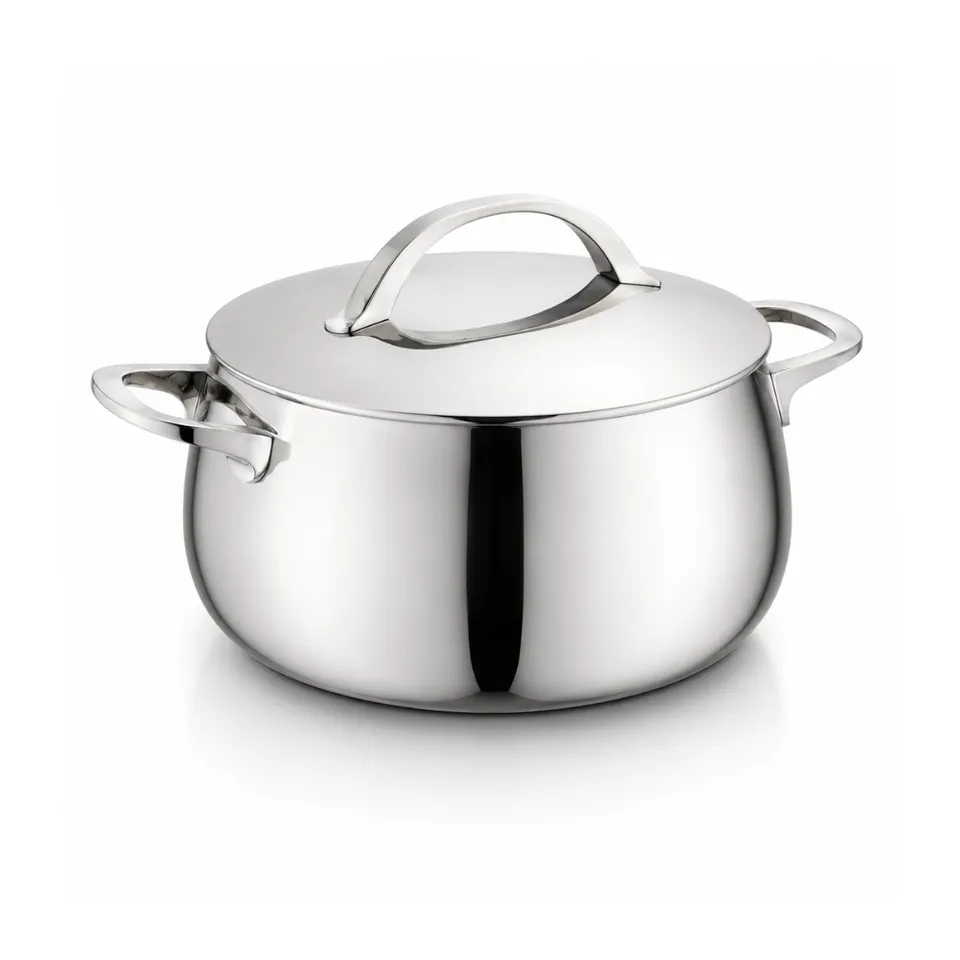 Berghoff Belly faitout inox 24 cm sans revêtement induction