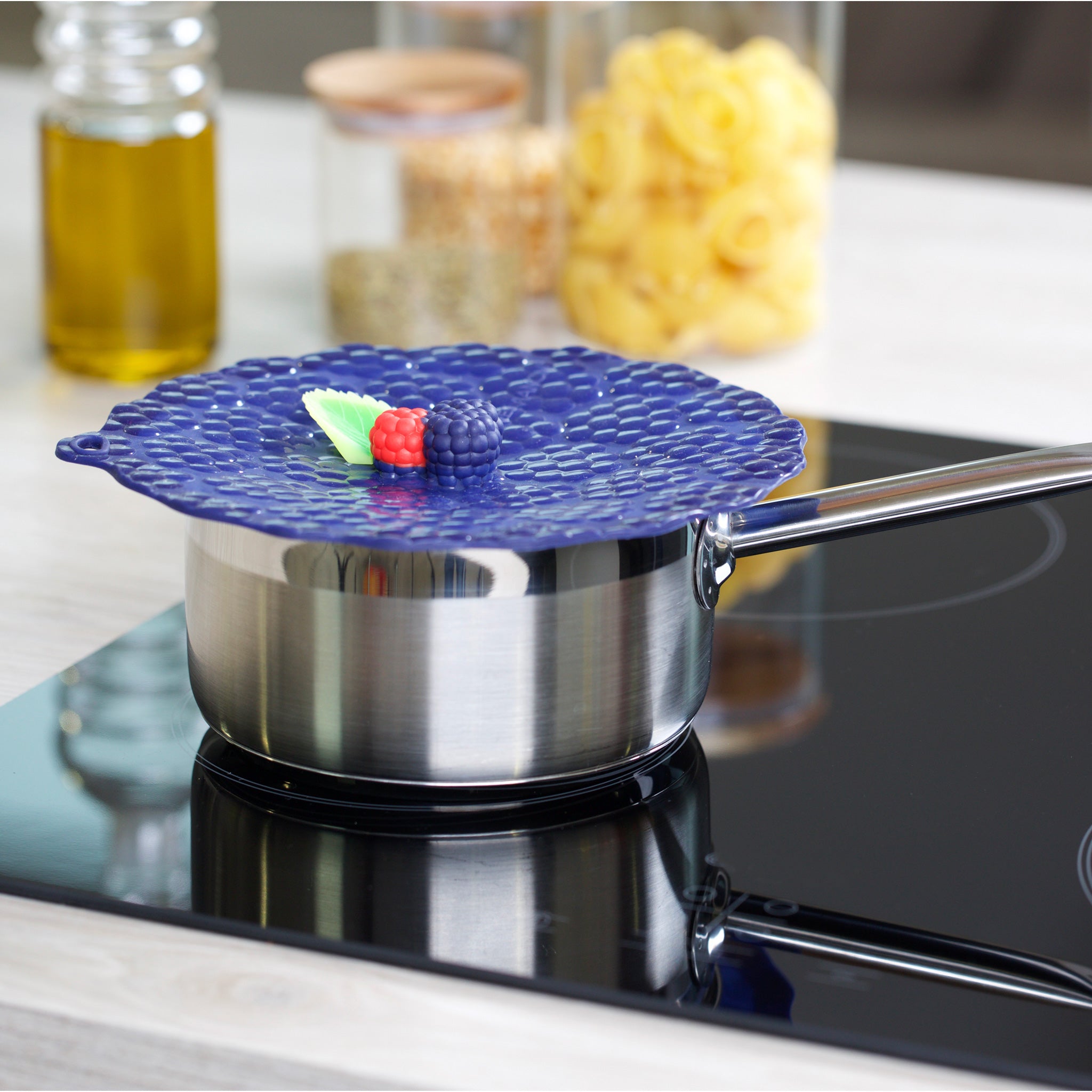Charles Viancin 8" Lids couvercle silicone mûre 20 cm