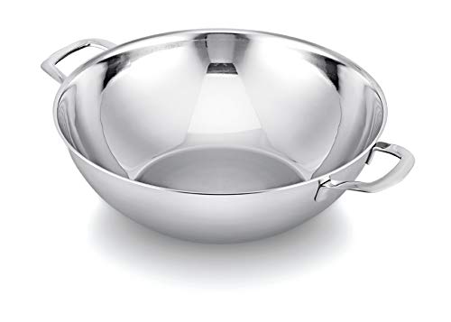 Bekaline Tri Lux 13410344 Wok 34 cm inox triply